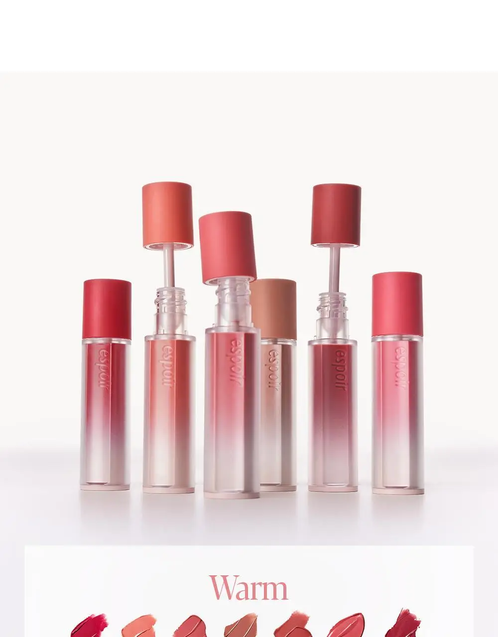 [세레나데/블러틴트] 에스쁘아 꾸뛰르 립틴트 피팅 블러 4g 12colors 상세페이지 14